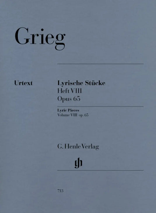 GRIEG - Lyric Pieces Volume VIII op.65
