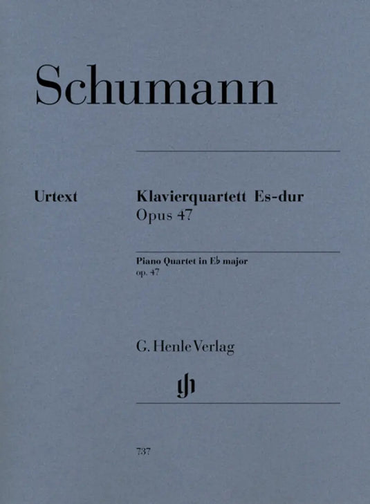 SCHUMANN - Piano Quartet In E Flat Op. 47