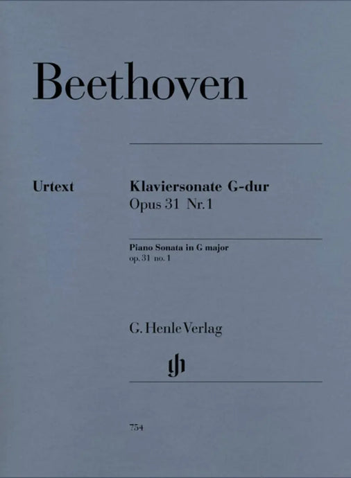 BEETHOVEN - Piano Sonata In G Op.31 No.1