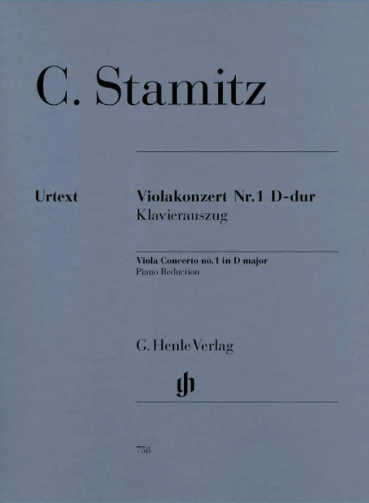 STAMITZ - Viola Concerto no.1 in D major