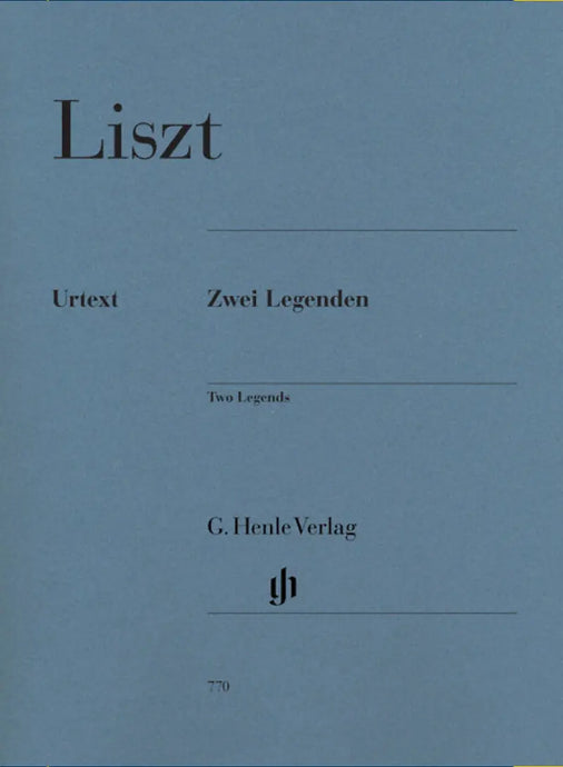 LISZT - Two Legends