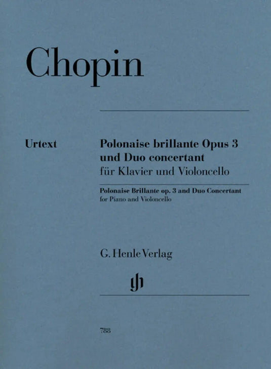 Chopin - Polonaise brillante Op.3 and Duo Concertant