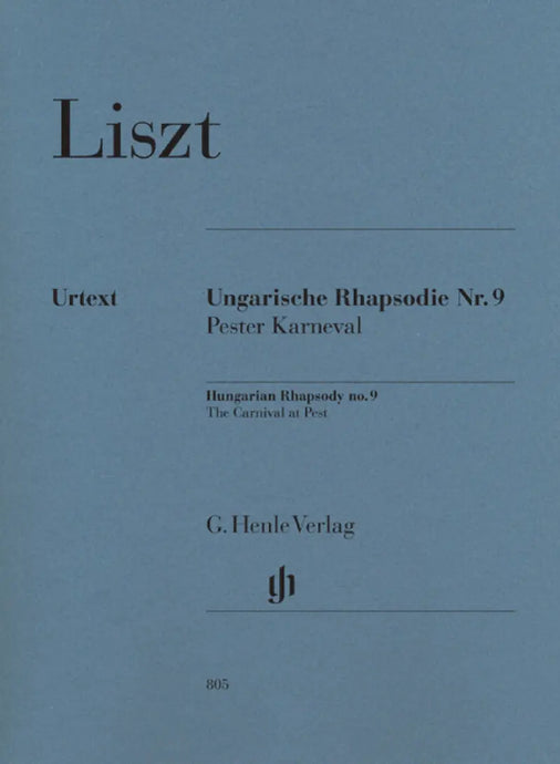 LISZT - Hungarian Rhapsody No.9 - The Carnival At Pest