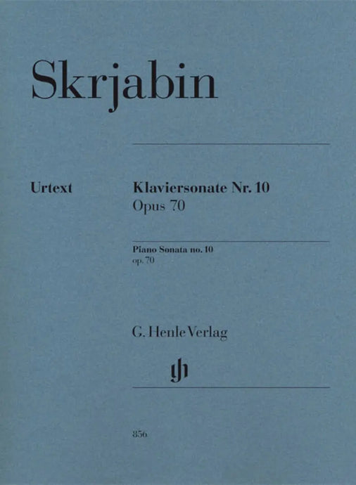 SKRJABIN - Piano Sonata No.10 OP.70