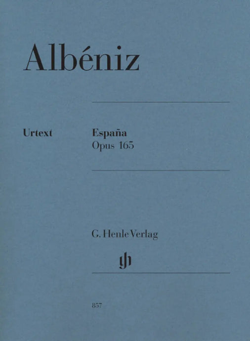 ALBÉNIZ - Espana op.165