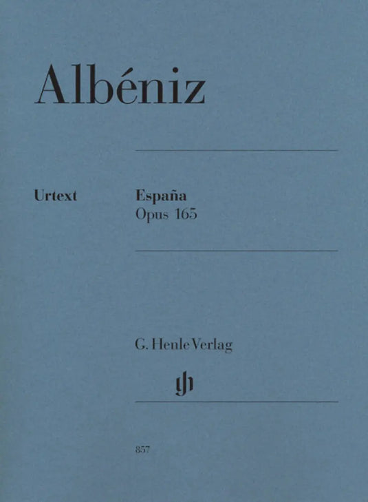 ALBÉNIZ - Espana op.165