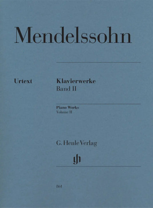 MENDELSSOHN - Piano Works Volume 2