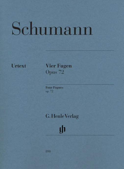 SCHUMANN - Vier Fugen Op.72