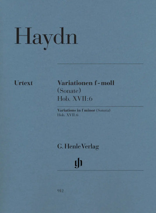 HAYDN - Variations In F Minor Sonata Hob. XVII:6