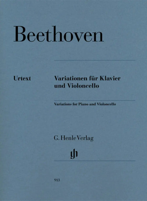BEETHOVEN - Variations for Piano and Violoncello