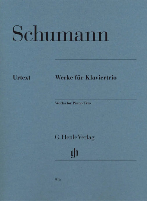 SCHUMANN - Works for Piano Trio