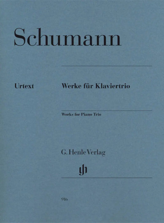 SCHUMANN - Works for Piano Trio