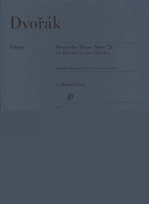 DVORAK - Slavonic Dances op.72