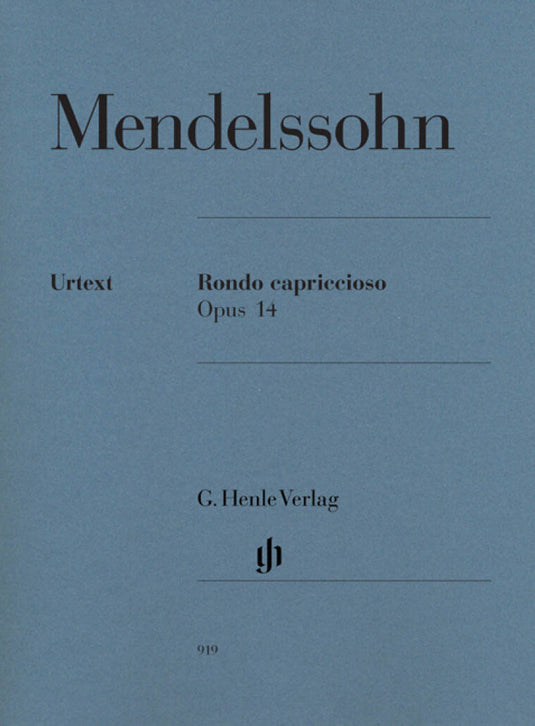 MENDELSSOHN - Rondo Capriccioso Op.14