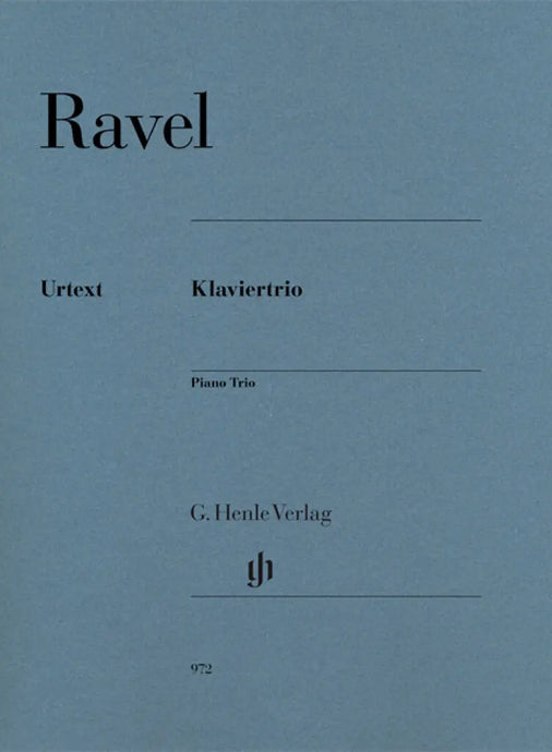 RAVEL - Piano Trio