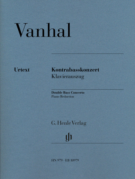 VANHAL - Double Bass Concerto