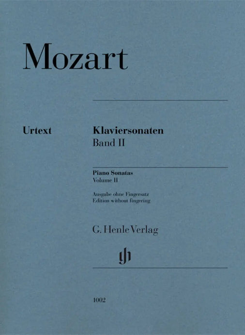 MOZART - Piano Sonatas, Volume II