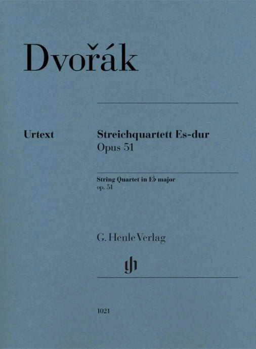 DVORAK - String Quartet in Eb major op.51