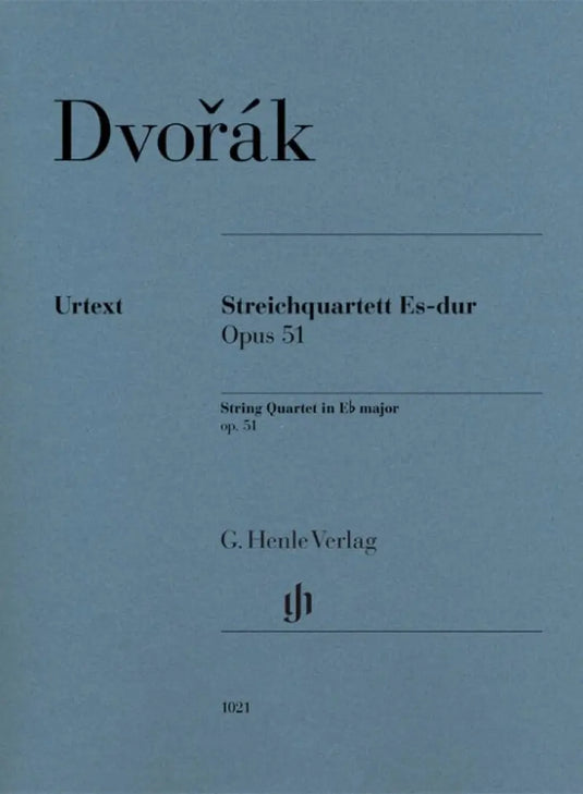 DVORAK - String Quartet in Eb major op.51