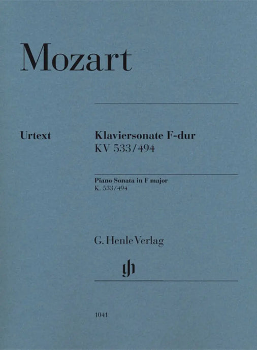 MOZART - Piano Sonata F major K. 533/494