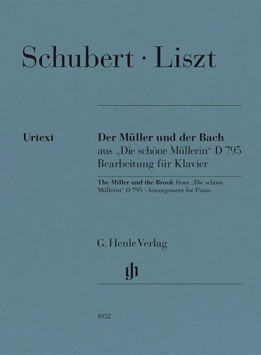 LISZT - The Miller and the Brook from “Die schöne Müllerin” D 795 (Schubert)