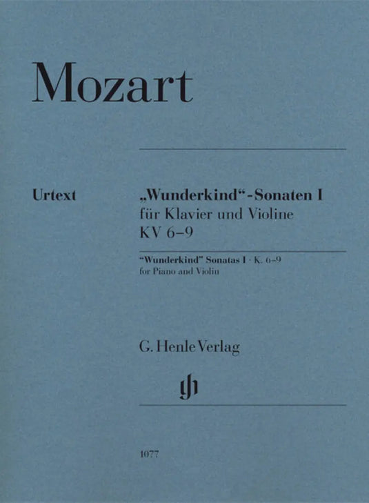 MOZART - Wunderkind Sonatas I K.6-9