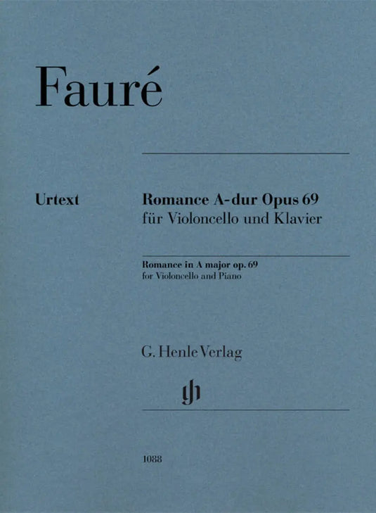 FAURE - Romance in A major op.69