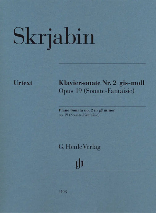 SKRJABIN - Klaviersonate Nr. 2 gis-moll op. 19