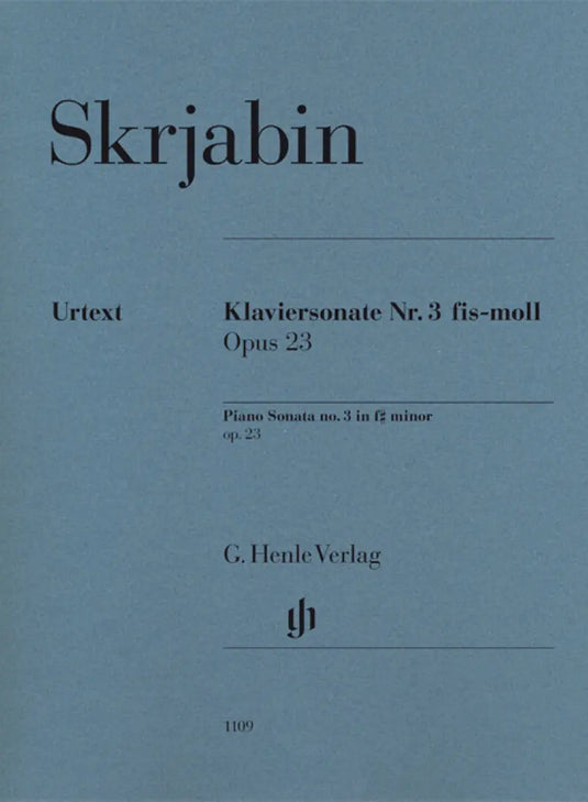 SKRJABIN - Piano Sonata No.3 in F Sharp minor Op.23