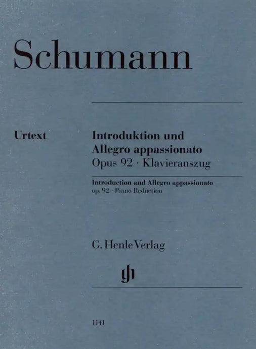 SCHUMANN - Introduktion und Allegro appassionato op. 92 - 2 Pianoforti