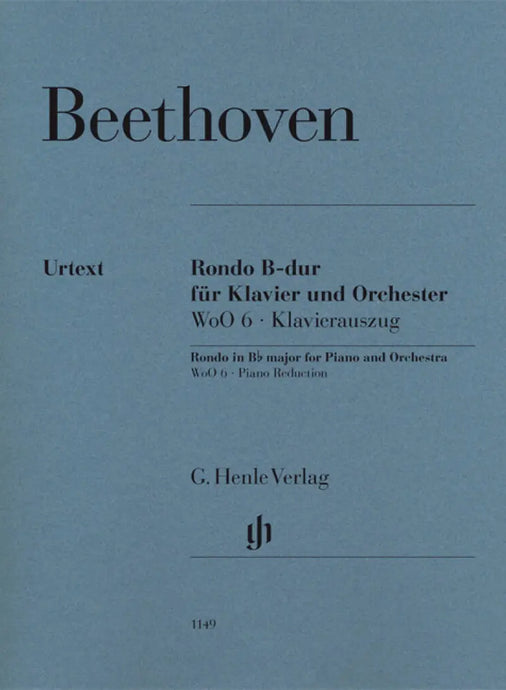 BEETHOVEN - Rondo In B Flat WoO 6 for Piano an Orchestra