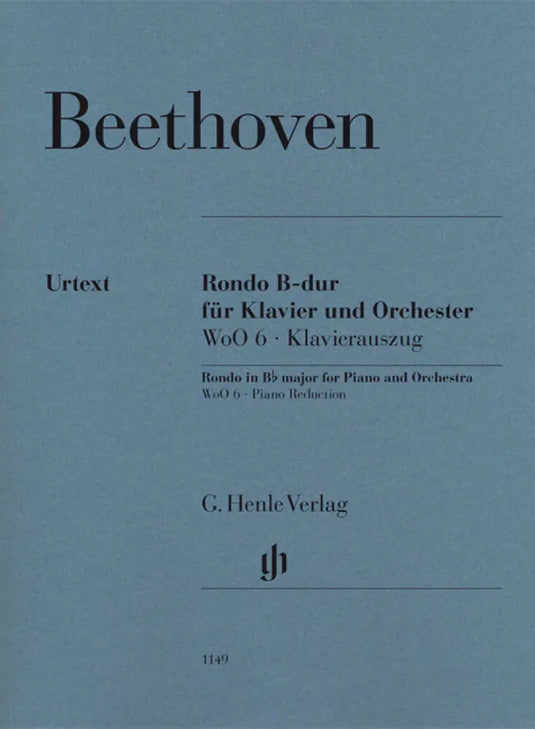 BEETHOVEN - Rondo In B Flat WoO 6 for Piano an Orchestra