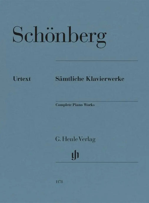 SCHONBERG - Sämtliche Klavierwerke