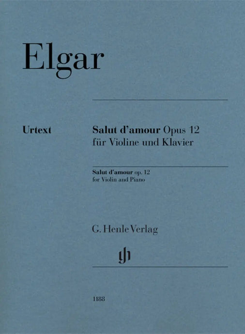 ELGAR - Salut D'Amour Op. 12 Violino e Piano