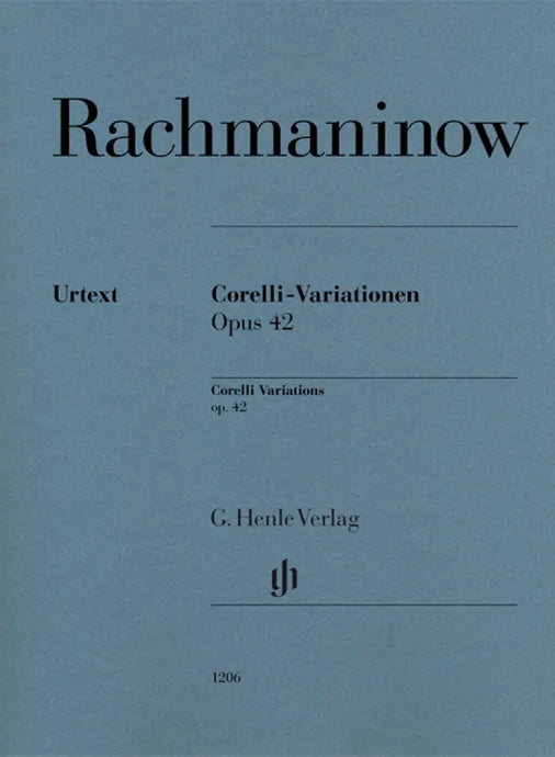 RACHMANINOFF - Corelli Variations Op. 42