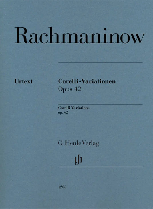 RACHMANINOFF - Corelli Variations Op. 42