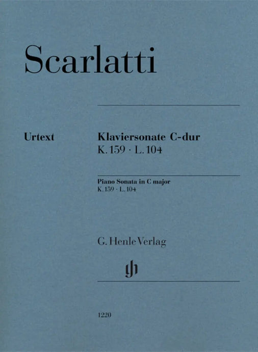 SCARLATTI - Piano Sonata in C K.159 L.104