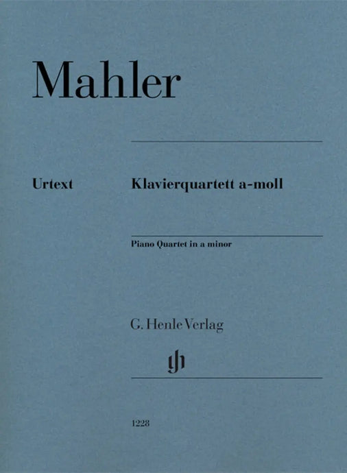 MAHLER - Klavierquartett a-moll