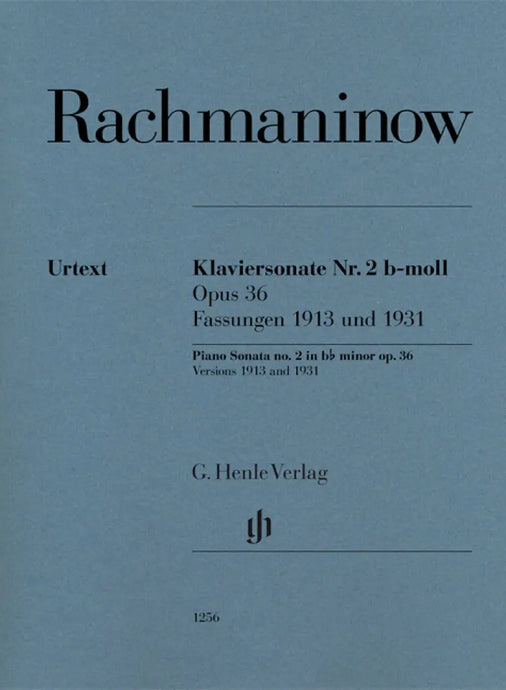 RACHMANINOFF - Piano Sonata no. 2 in b flat minor op. 36