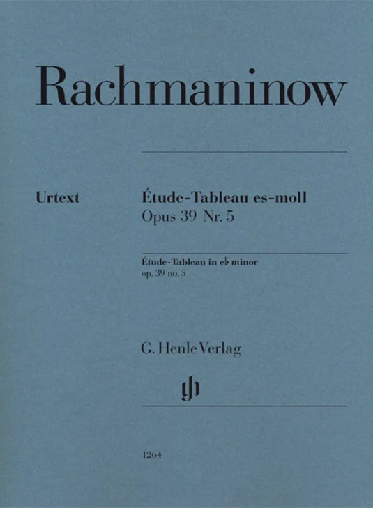 RACHMANINOFF - Étude-Tableau es-moll