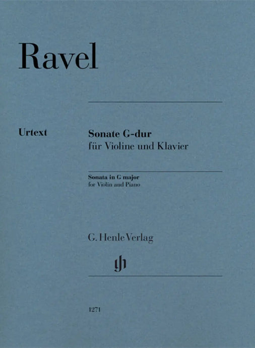 RAVEL - Violin Sonata In G Major