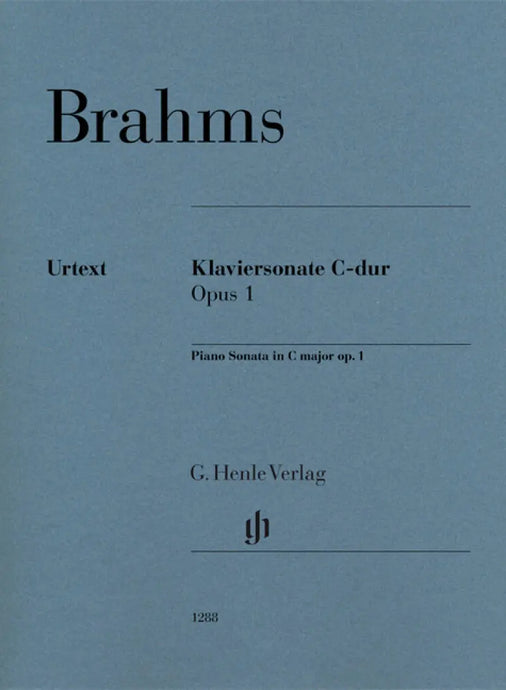 BRAHMS - Piano Sonata in C major op.1