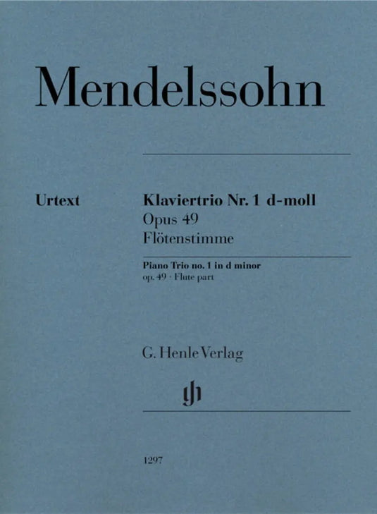 MENDELSSOHN - Piano Trio No. 1 op. 49 - Flute part