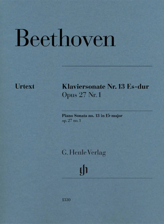 BEETHOVEN - SONATA PER PIANOFORTE OP. 27 n.1 - Henle