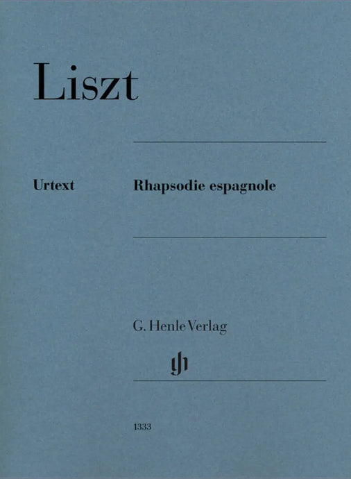 LISZT - Rhapsodie espagnole