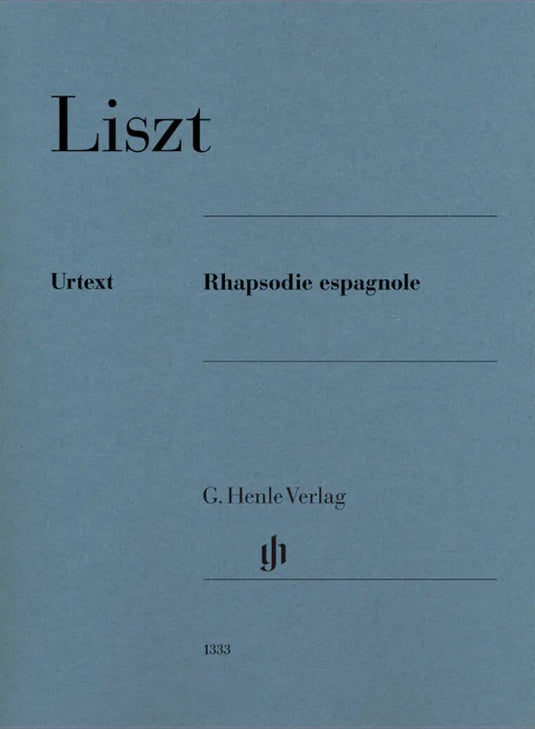 LISZT - Rhapsodie espagnole