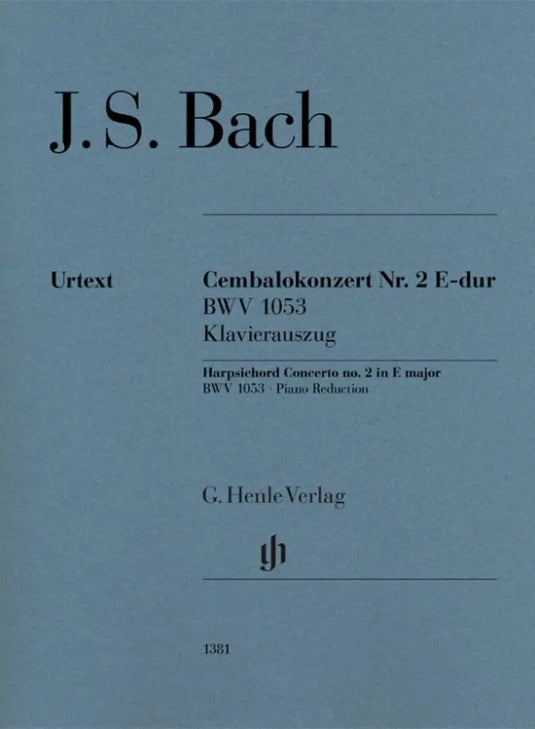 BACH - Harpsichord Concerto no. 2 E major BWV 1053