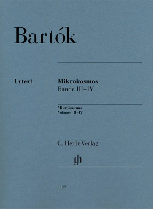 BARTOK - Mikrokosmos Volume III-IV