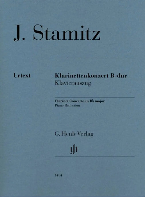 STAMITZ - Clarinet Concerto in Bb major - Piano Reduction
