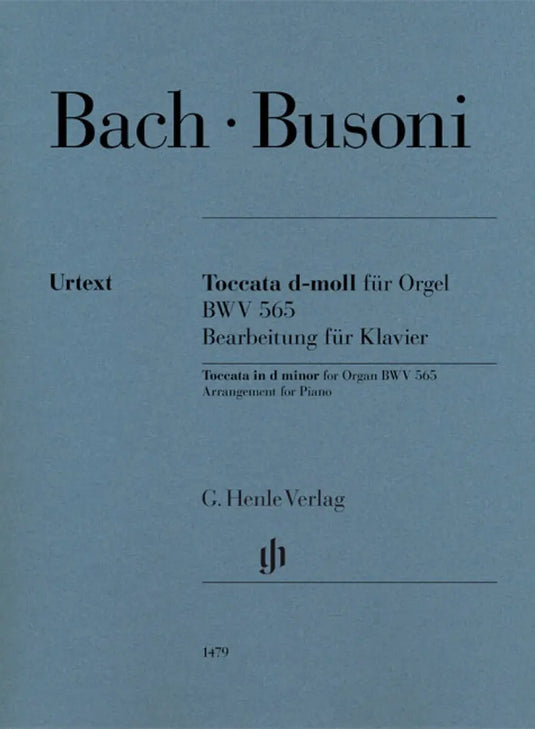 BACH - BUSONI - Toccata in d minor for Organ BWV 565